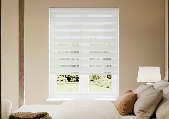 Origin, Soft White - Motorised Day and Night Blind - Image 3